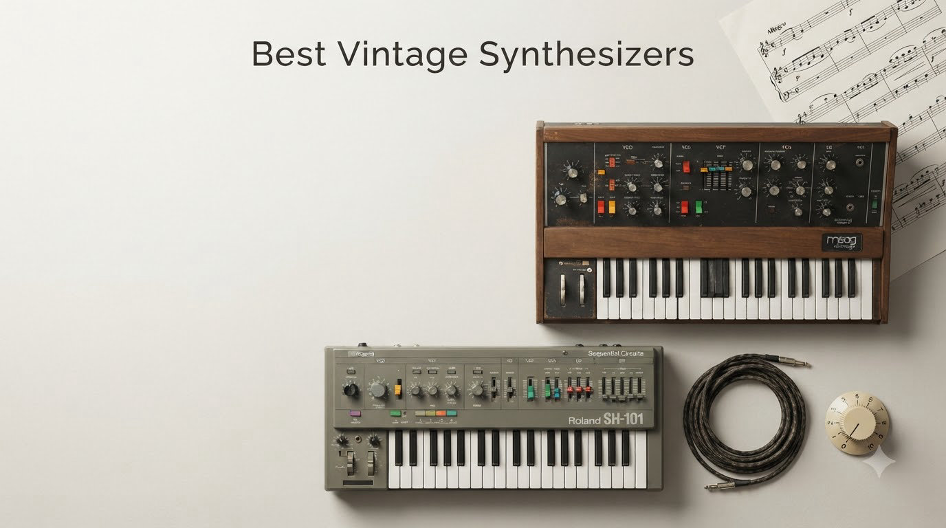 Best Vintage Synthesizers
