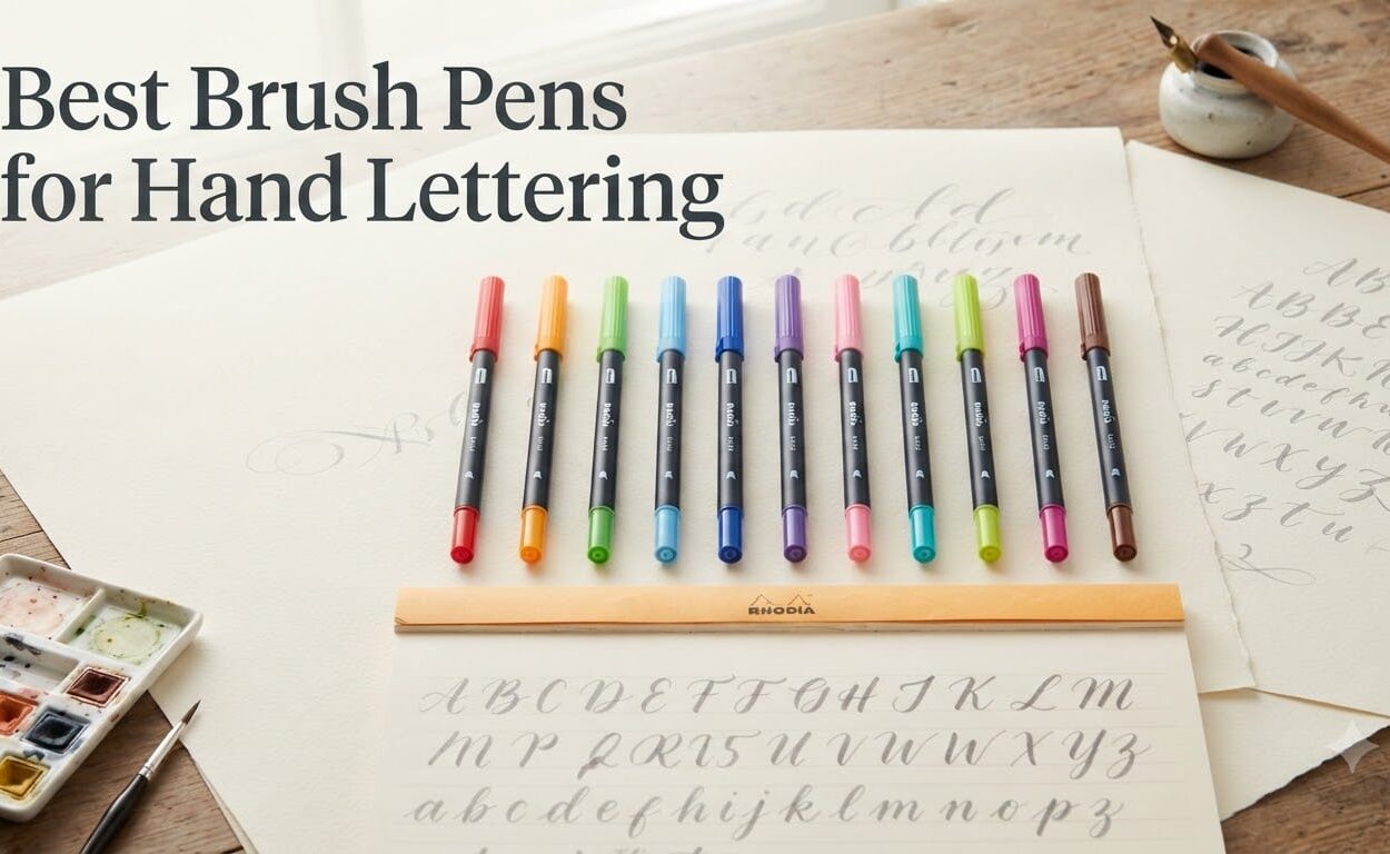 Best Brush Pens for Hand Lettering