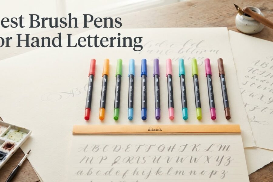 Best Brush Pens for Hand Lettering