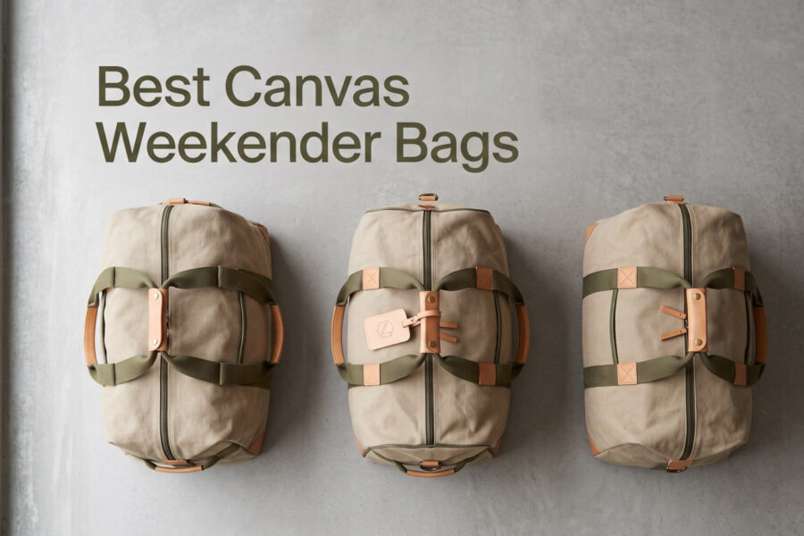 Best Canvas Weekender Bags