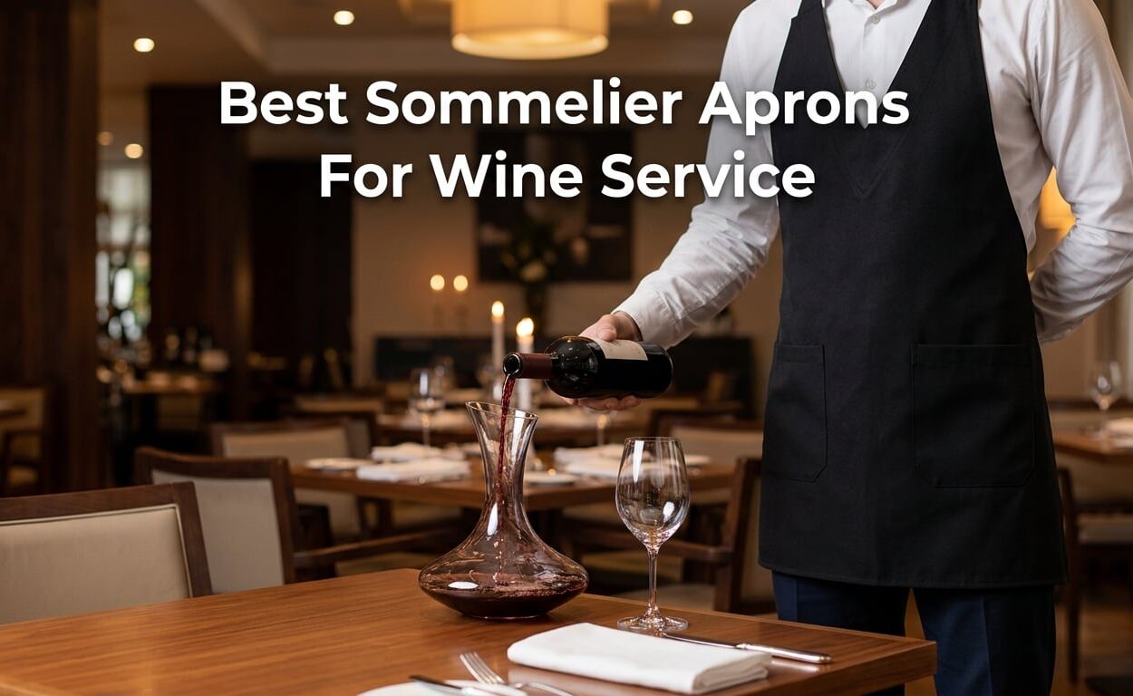 Best Sommelier Aprons For Wine Service