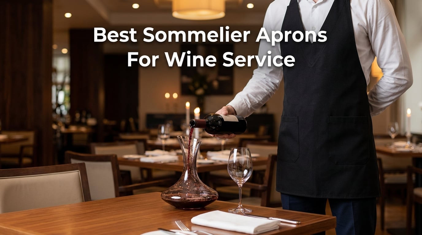 Best Sommelier Aprons For Wine Service