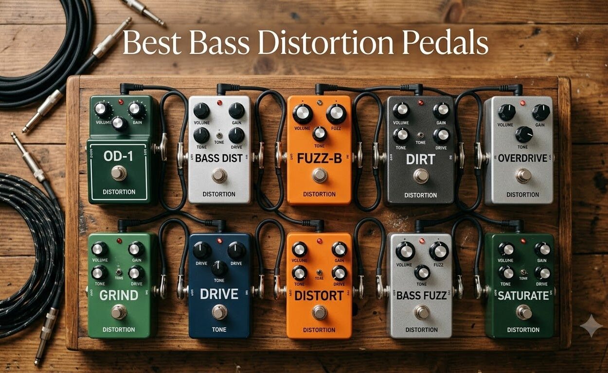 Best Bass Distortion Pedals