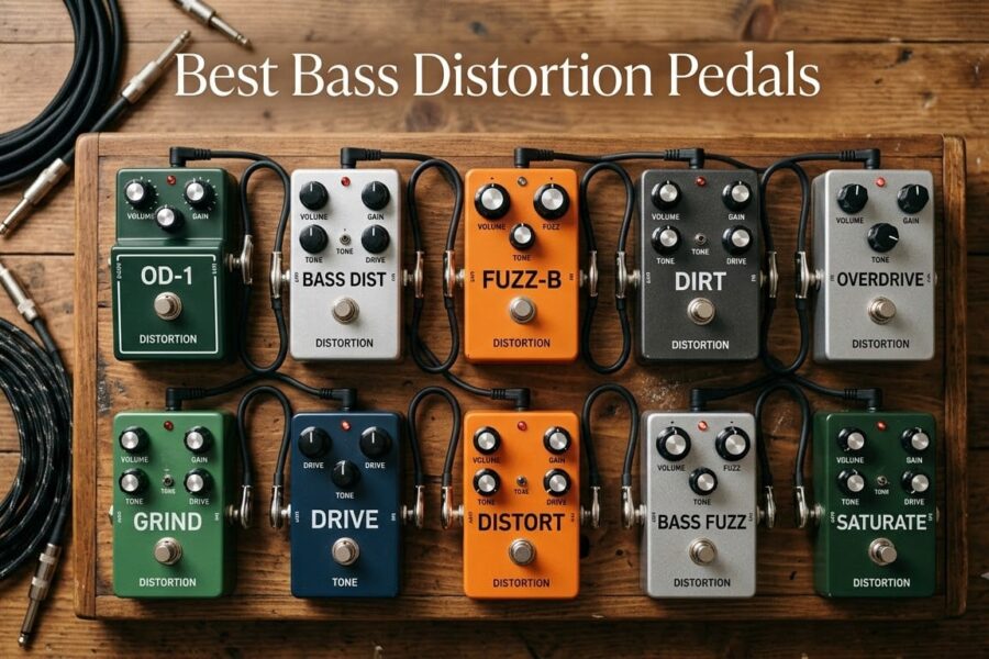 Best Bass Distortion Pedals