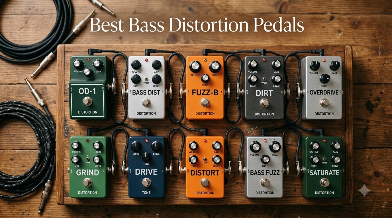 Best Bass Distortion Pedals