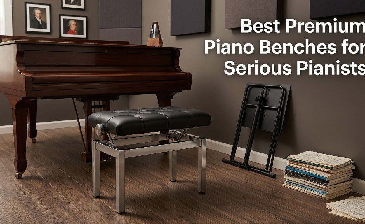 Best Premium Piano Benches for Serious Pianists