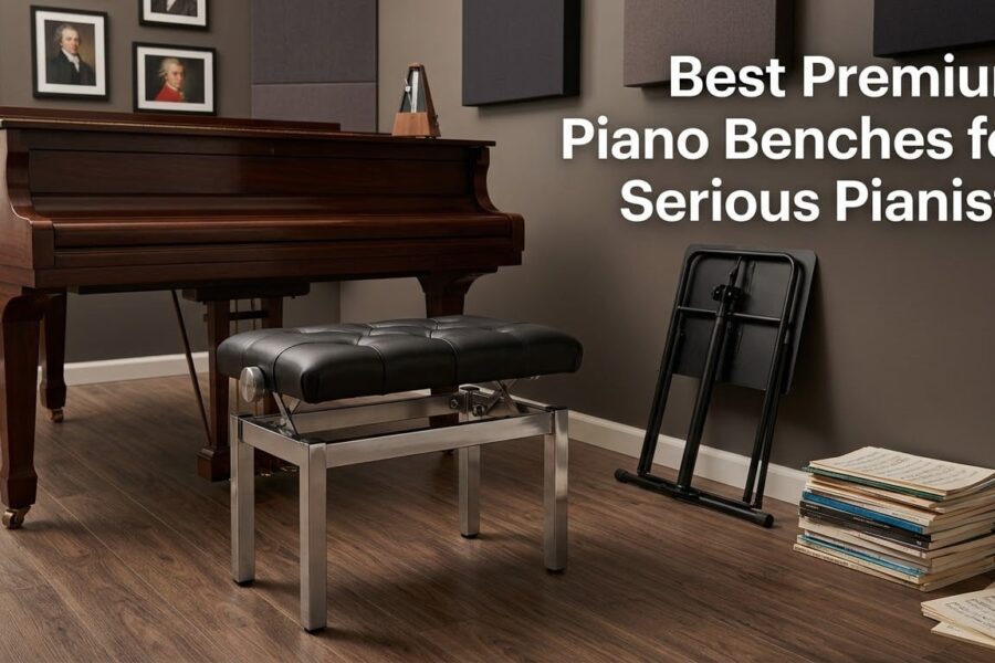 Best Premium Piano Benches for Serious Pianists