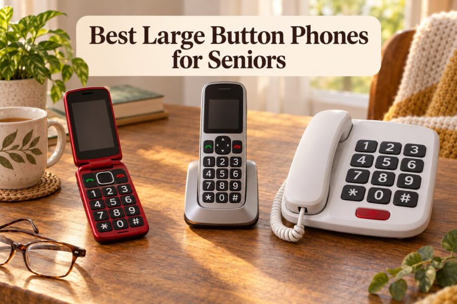 Best Large Button Phones for Seniors