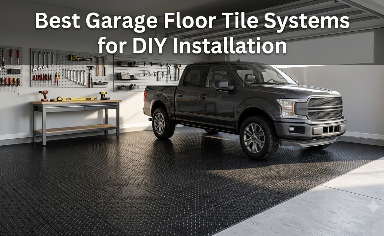 Best Garage Floor Tile Systems for DIY Installation