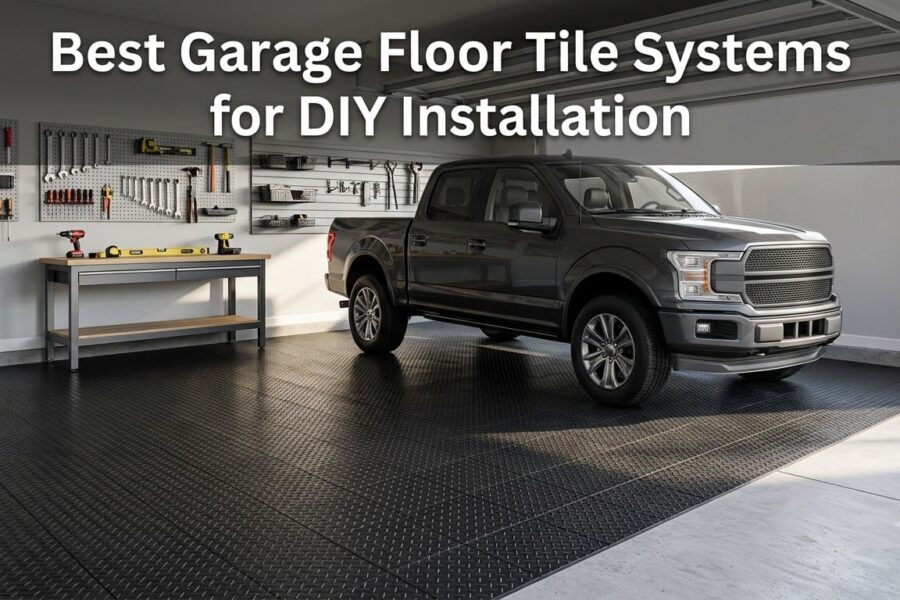 Best Garage Floor Tile Systems for DIY Installation
