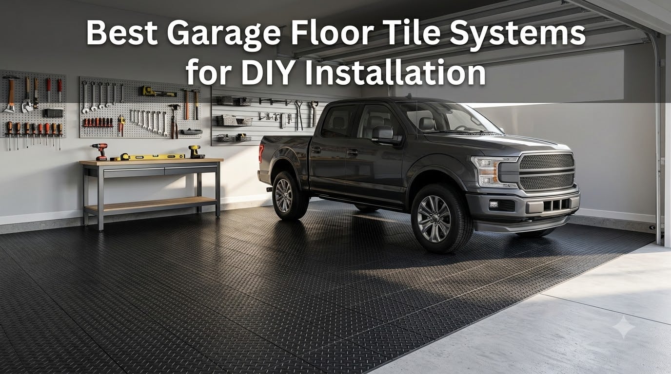 Best Garage Floor Tile Systems for DIY Installation