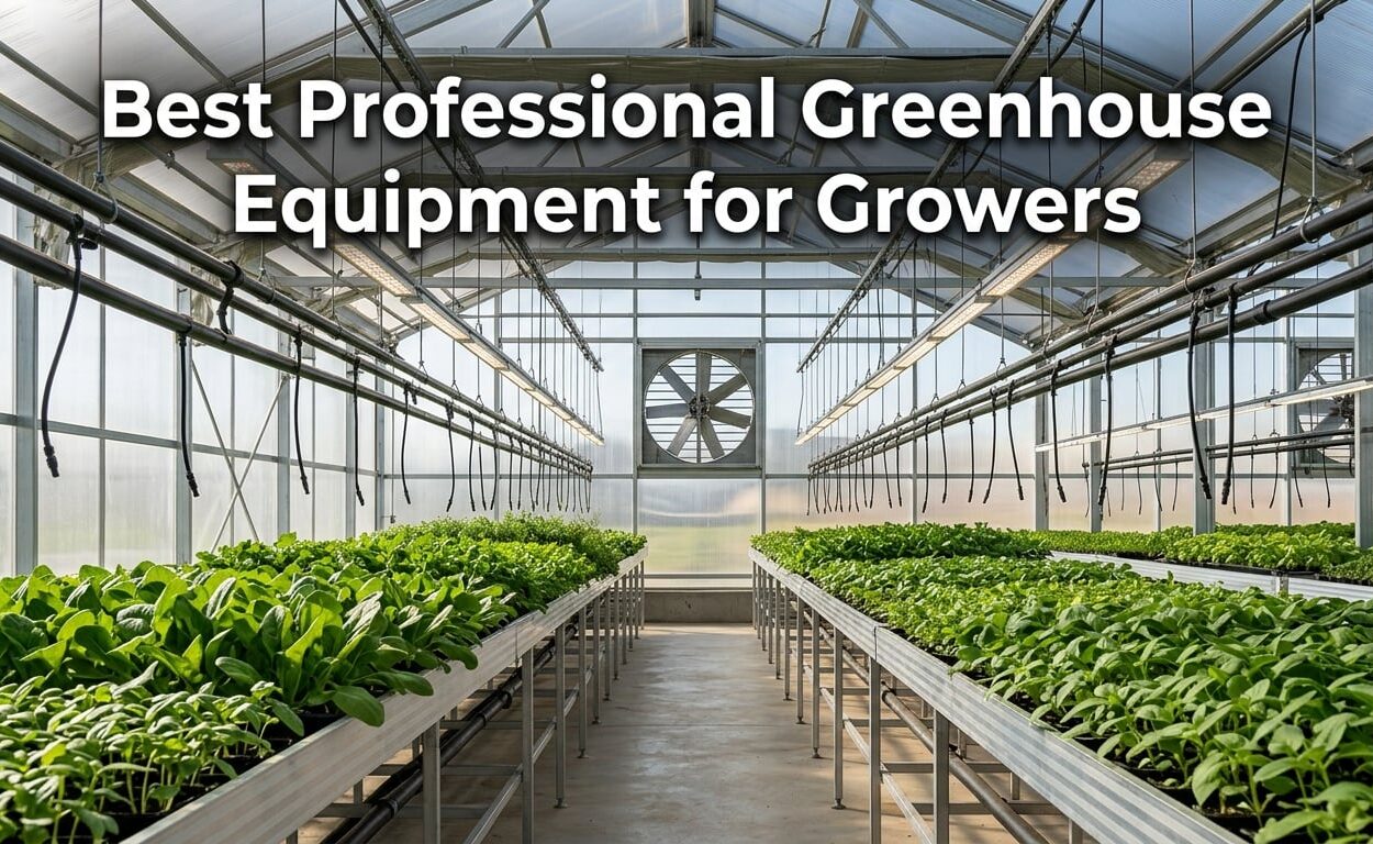 Best Professional Greenhouse Equipment for Growers