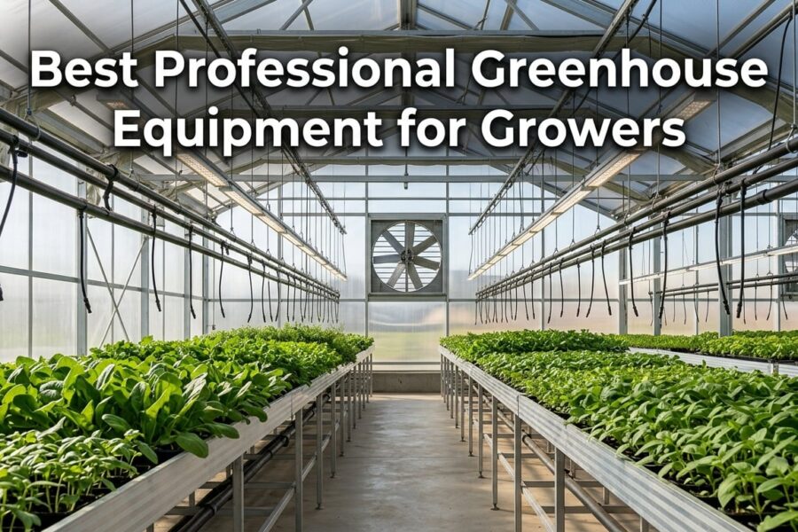 Best Professional Greenhouse Equipment for Growers