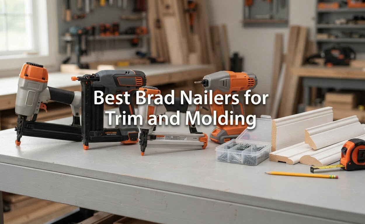 Best Brad Nailers for Trim and Molding