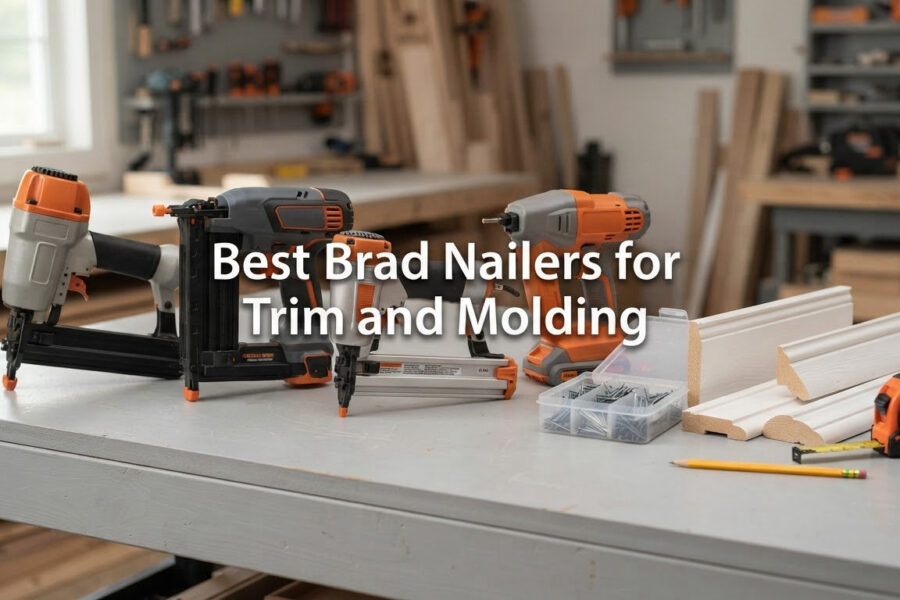 Best Brad Nailers for Trim and Molding