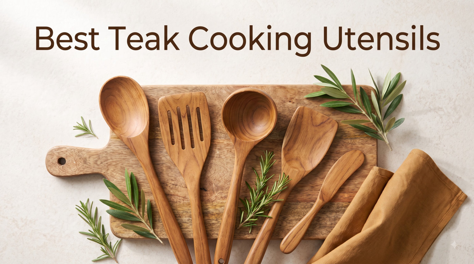 Best Teak Cooking Utensils