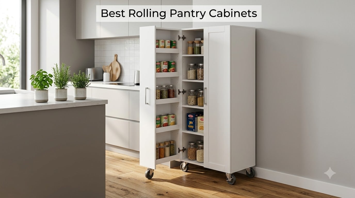 Best Rolling Pantry Cabinets