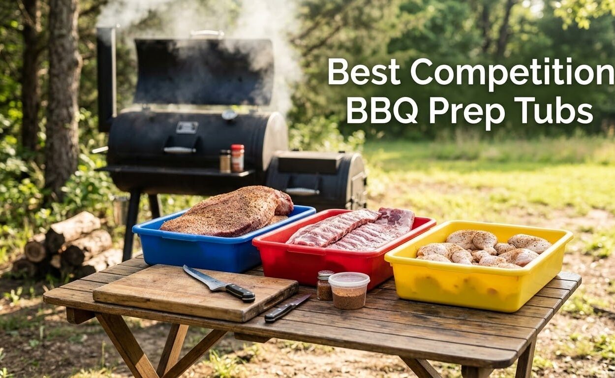 Best Competition BBQ Prep Tubs