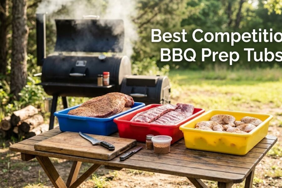 Best Competition BBQ Prep Tubs