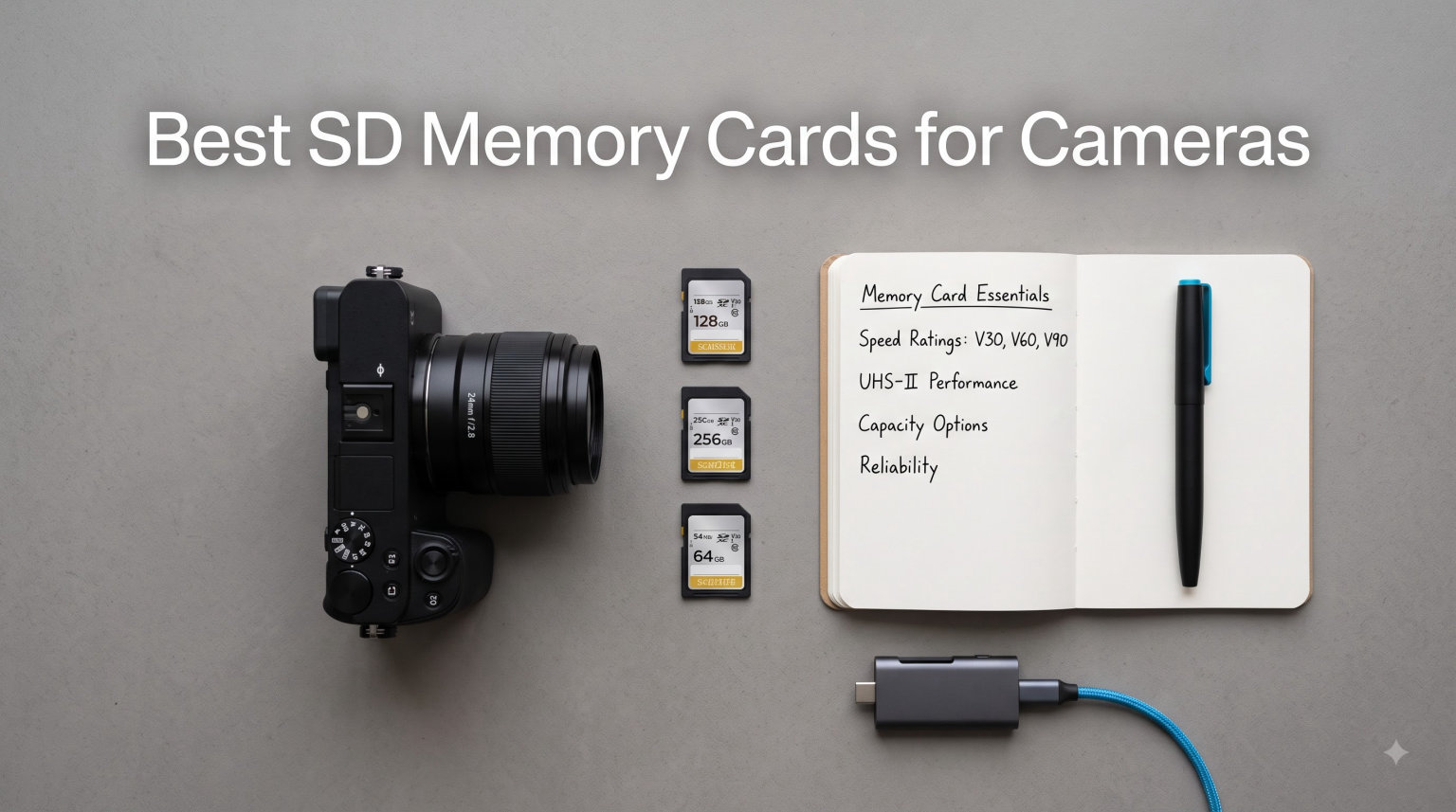 Best SD Memory Cards for Cameras