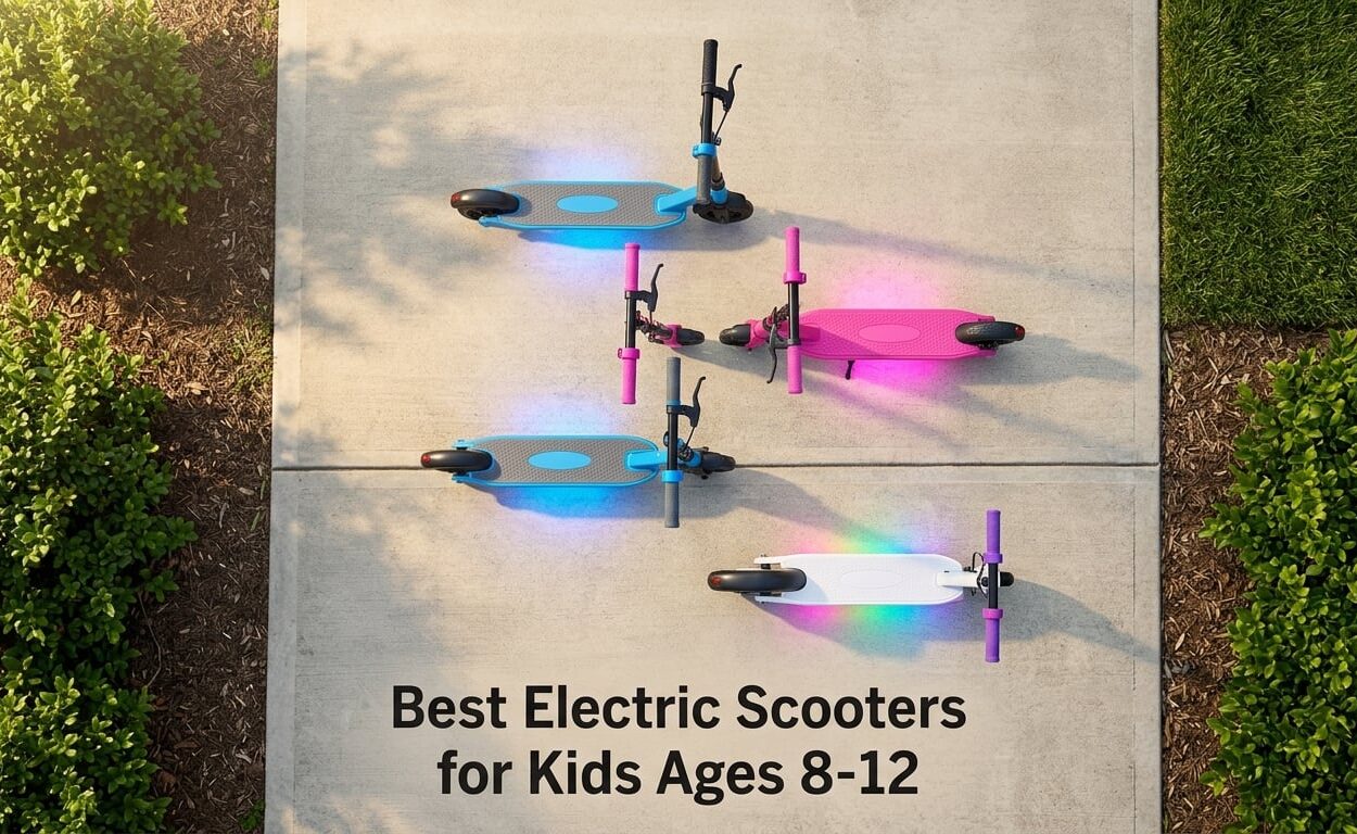Best Electric Scooters for Kids Ages 8-12