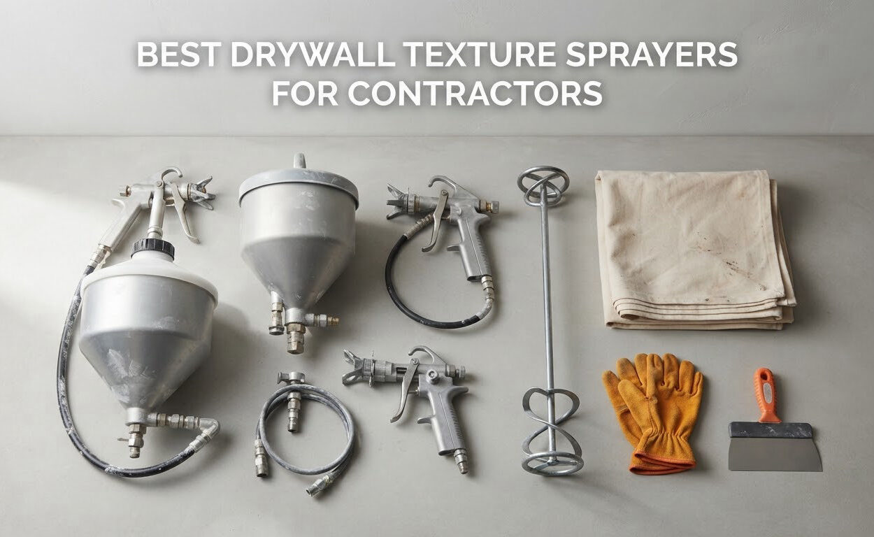 Best Drywall Texture Sprayers for Contractors