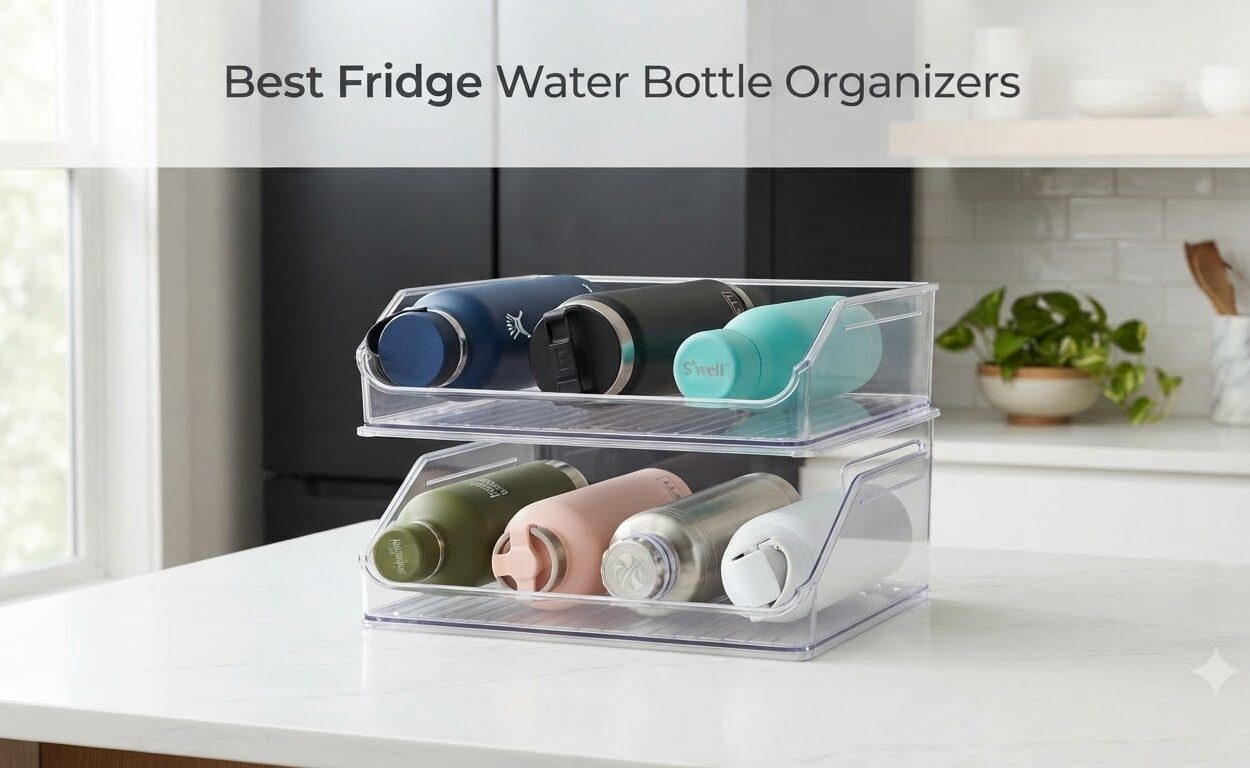 Best Fridge Water Bottle Organizers
