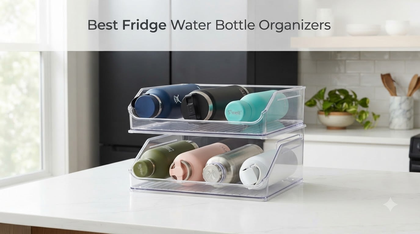 Best Fridge Water Bottle Organizers
