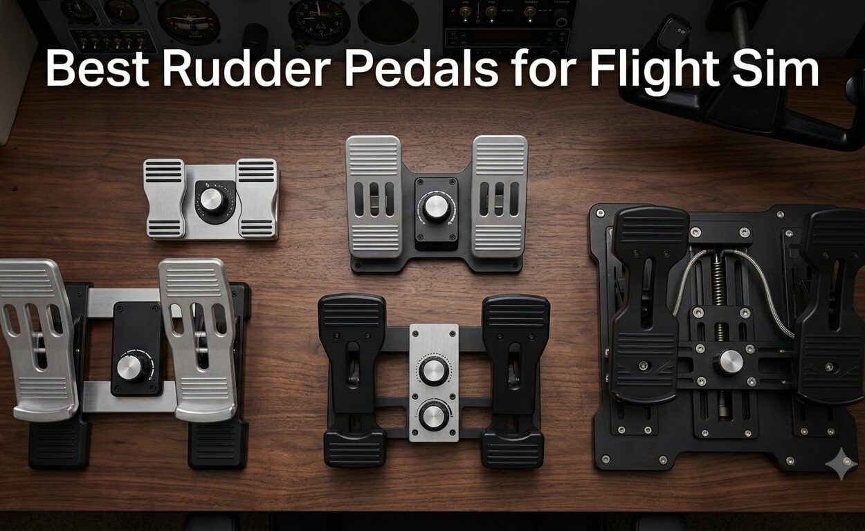 Best Rudder Pedals for Flight Sim