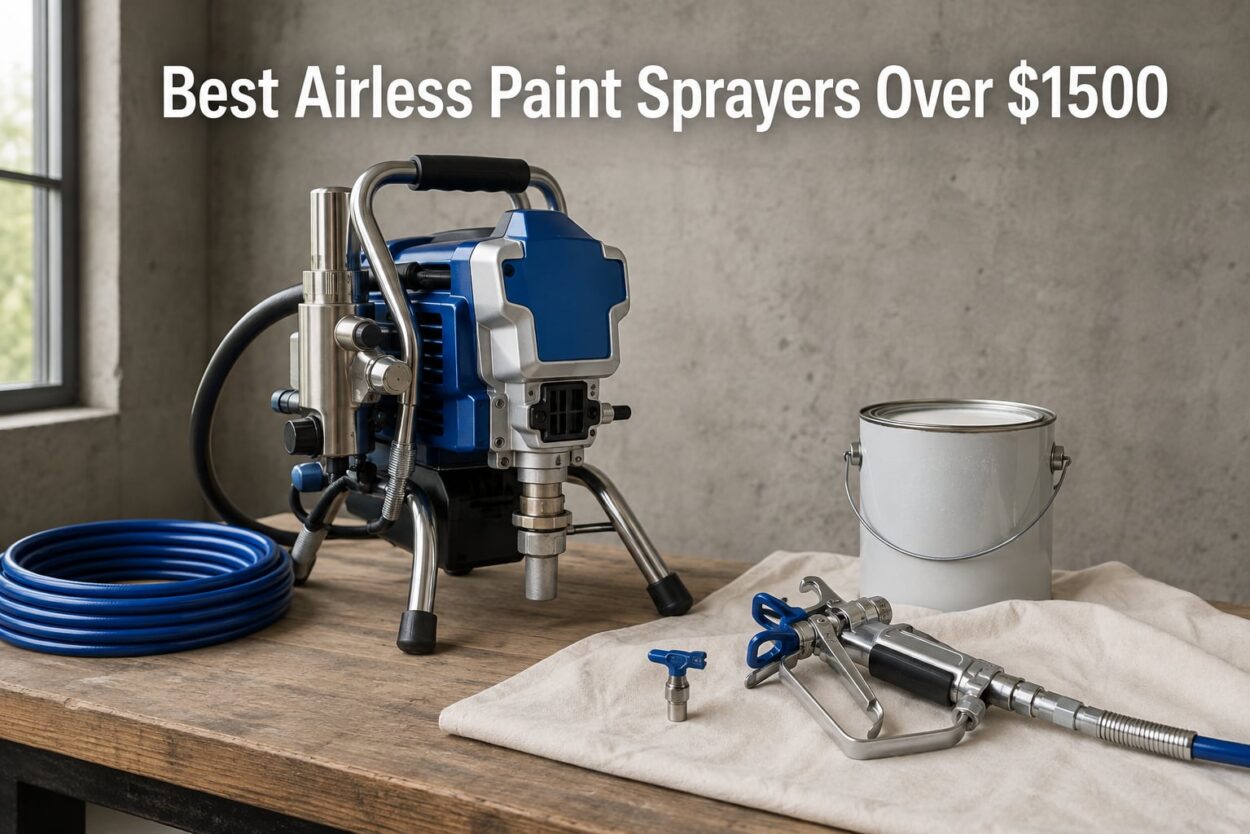 Best Airless Paint Sprayers Over $1500