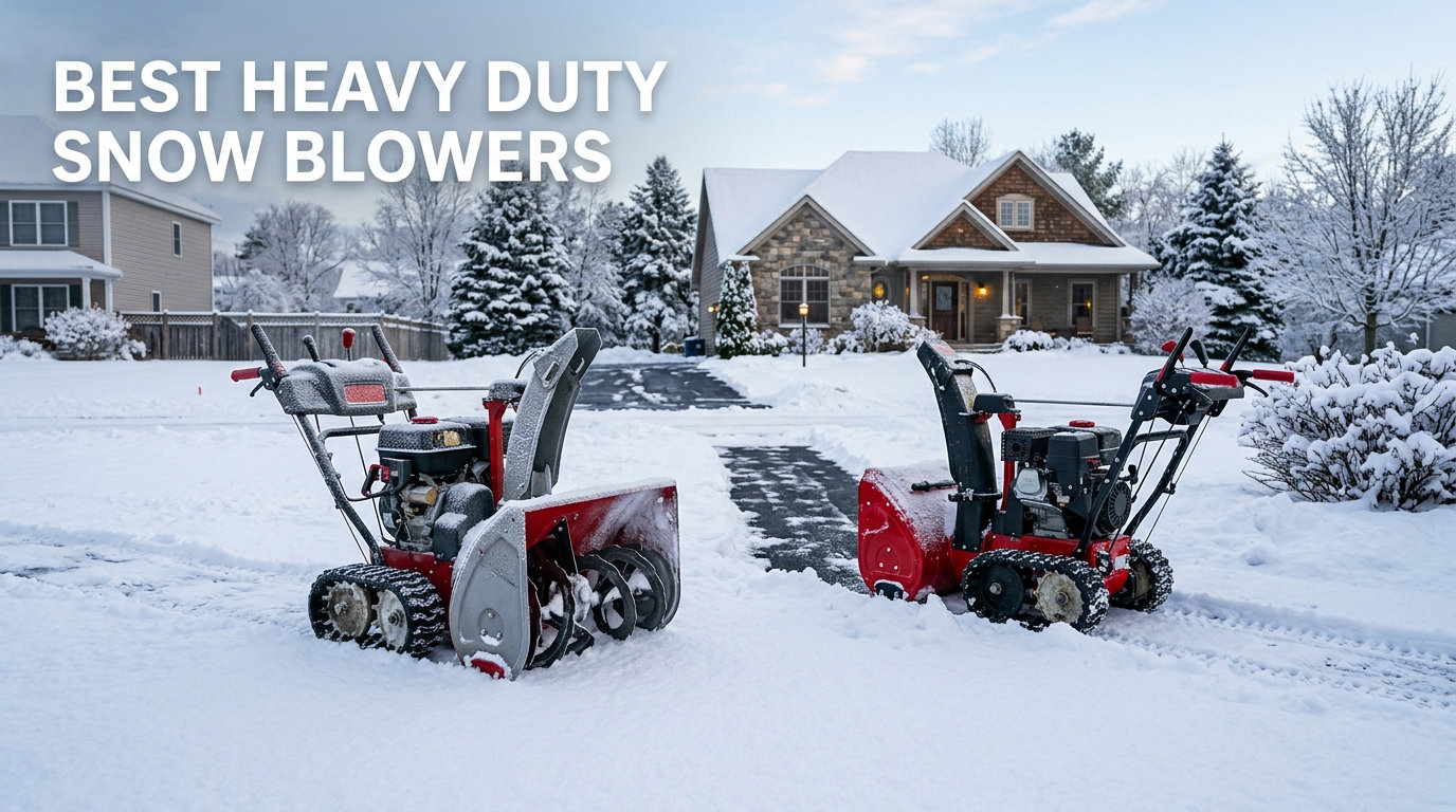 Best Heavy Duty Snow Blowers