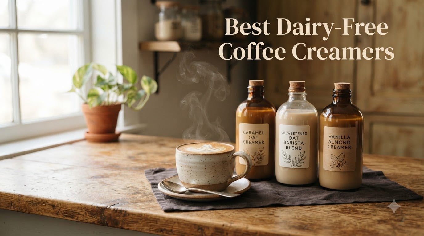 Best Dairy-Free Coffee Creamers