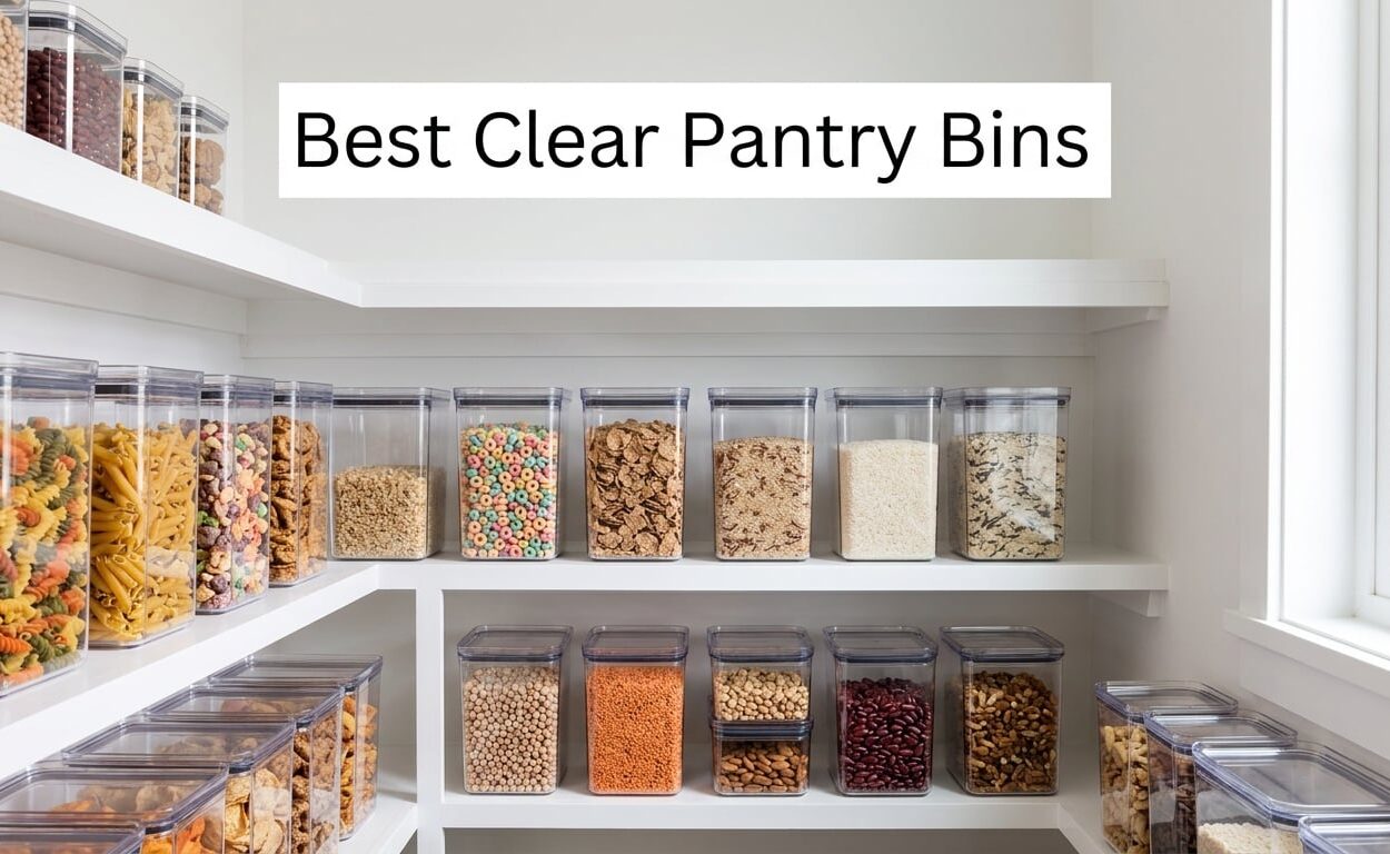 Best Clear Pantry Bins