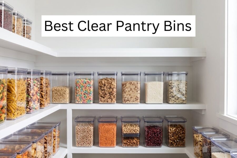 Best Clear Pantry Bins