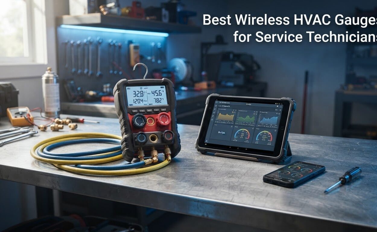 Best Wireless HVAC Gauges for Service Technicians