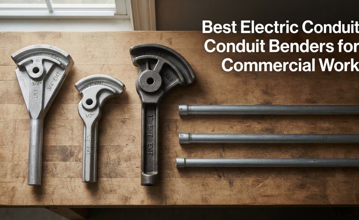 Best Electric Conduit Benders for Commercial Work