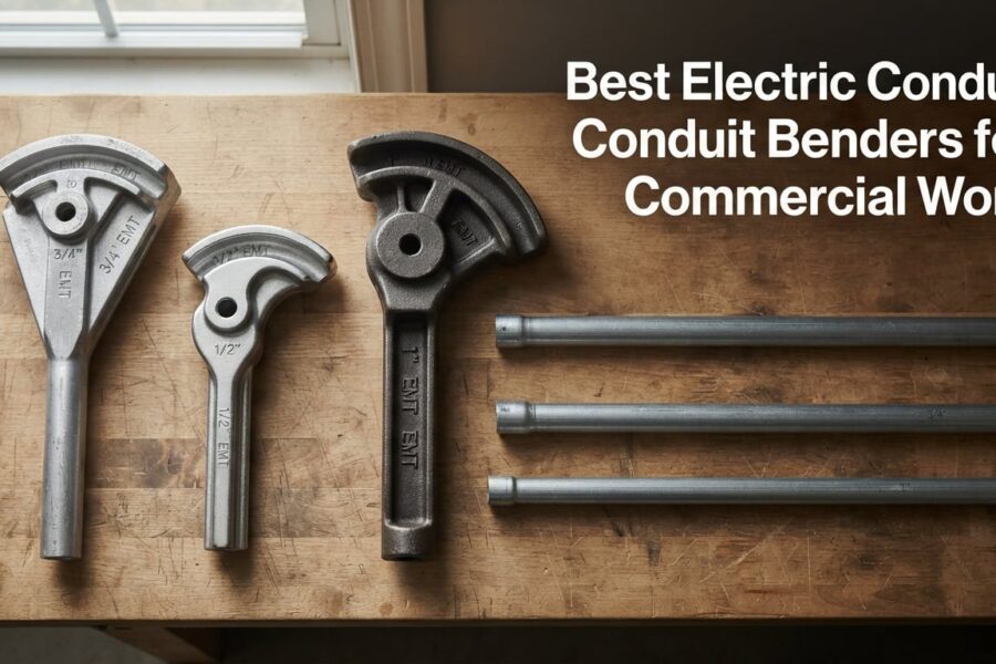 Best Electric Conduit Benders for Commercial Work