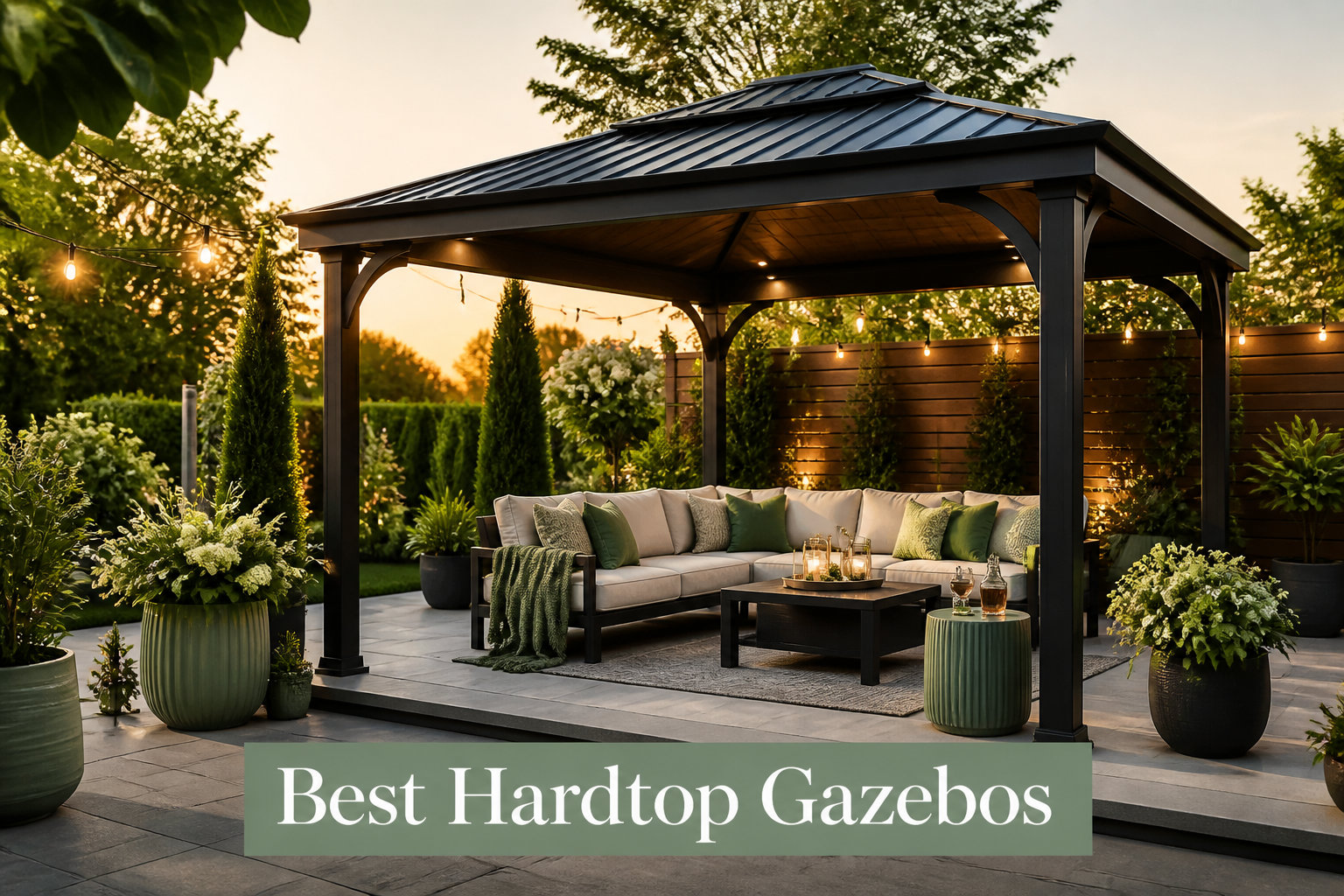 Best Hardtop Gazebos