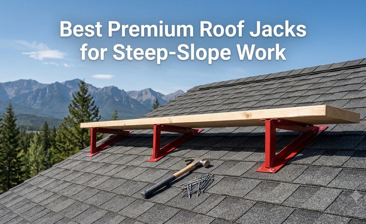 Best Premium Roof Jacks for Steep-Slope Work