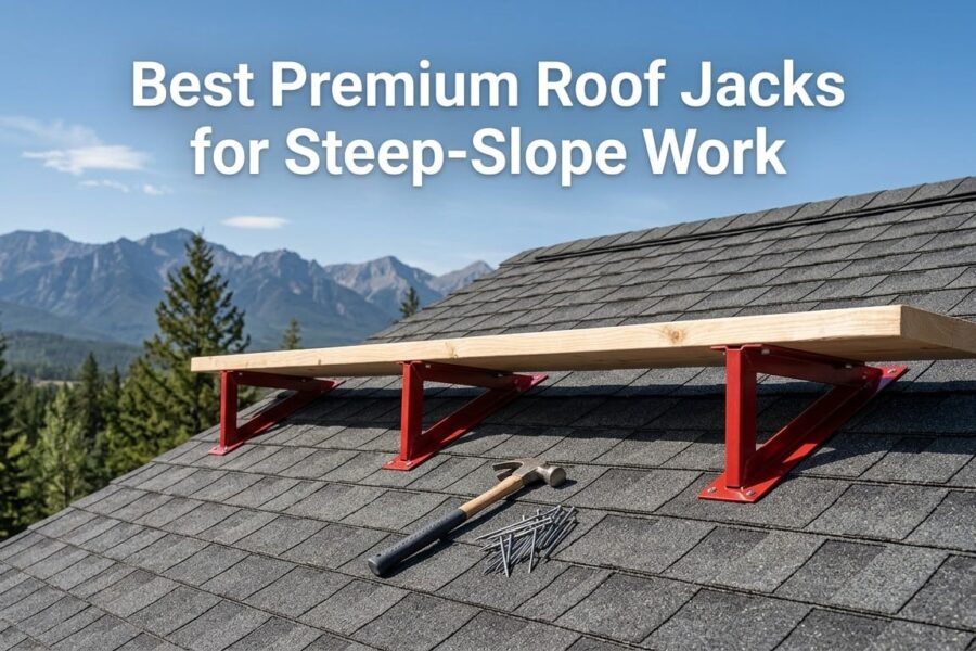 Best Premium Roof Jacks for Steep-Slope Work