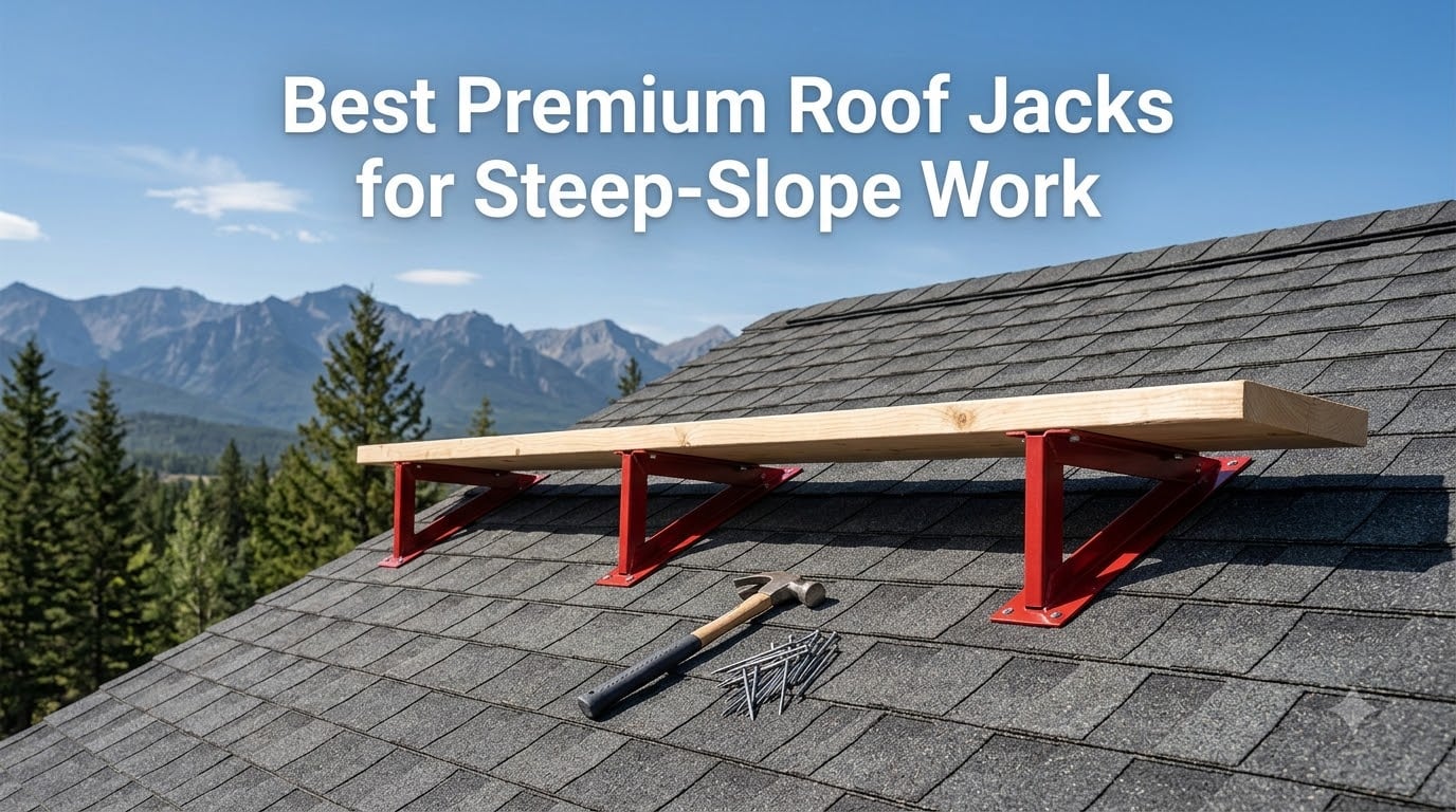 Best Premium Roof Jacks for Steep-Slope Work