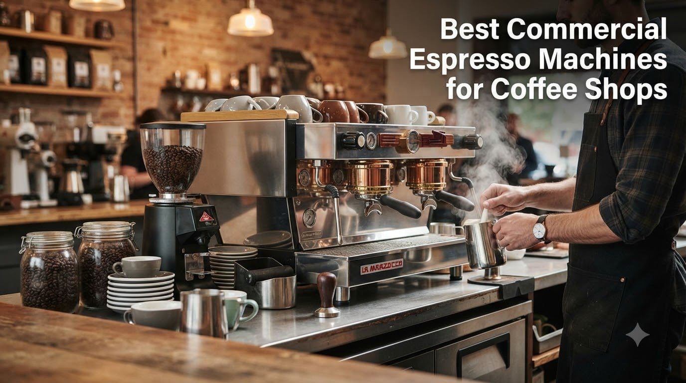 Best Commercial Espresso Machines for Coffee Shops