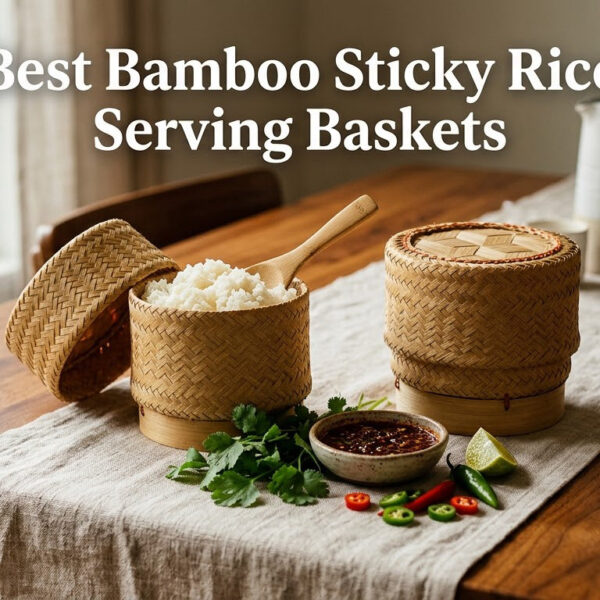 Best Bamboo Sticky Rice Serving Baskets