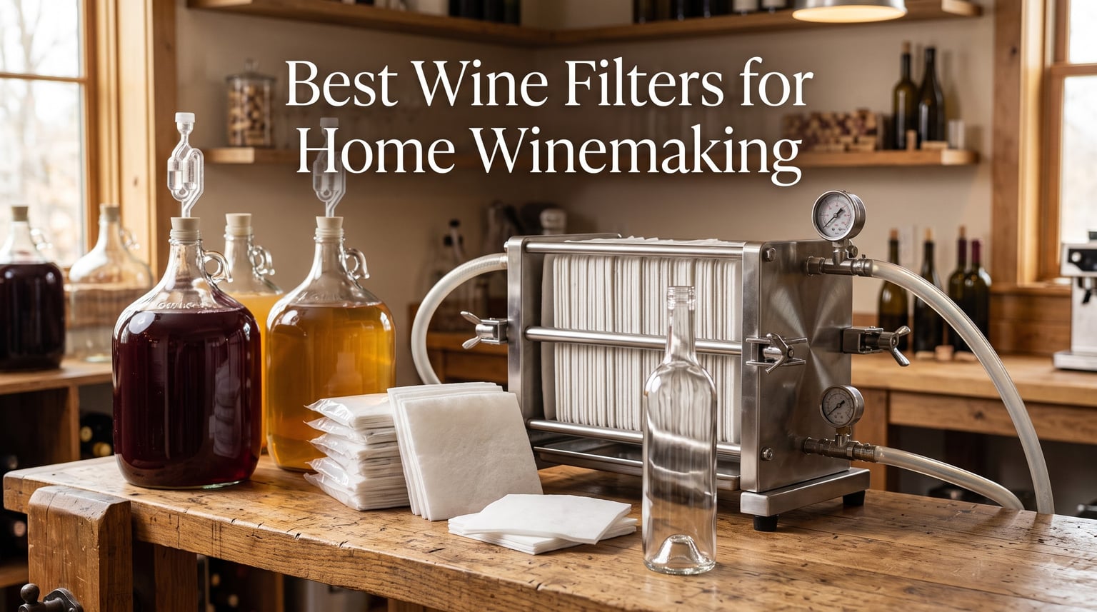 Best Wine Filters for Home Winemaking