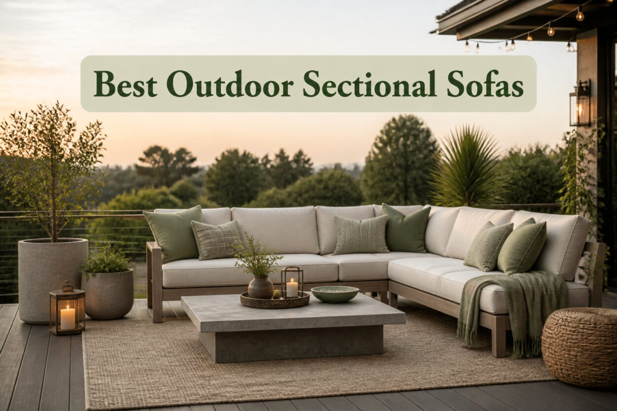 Best Outdoor Sectional Sofas