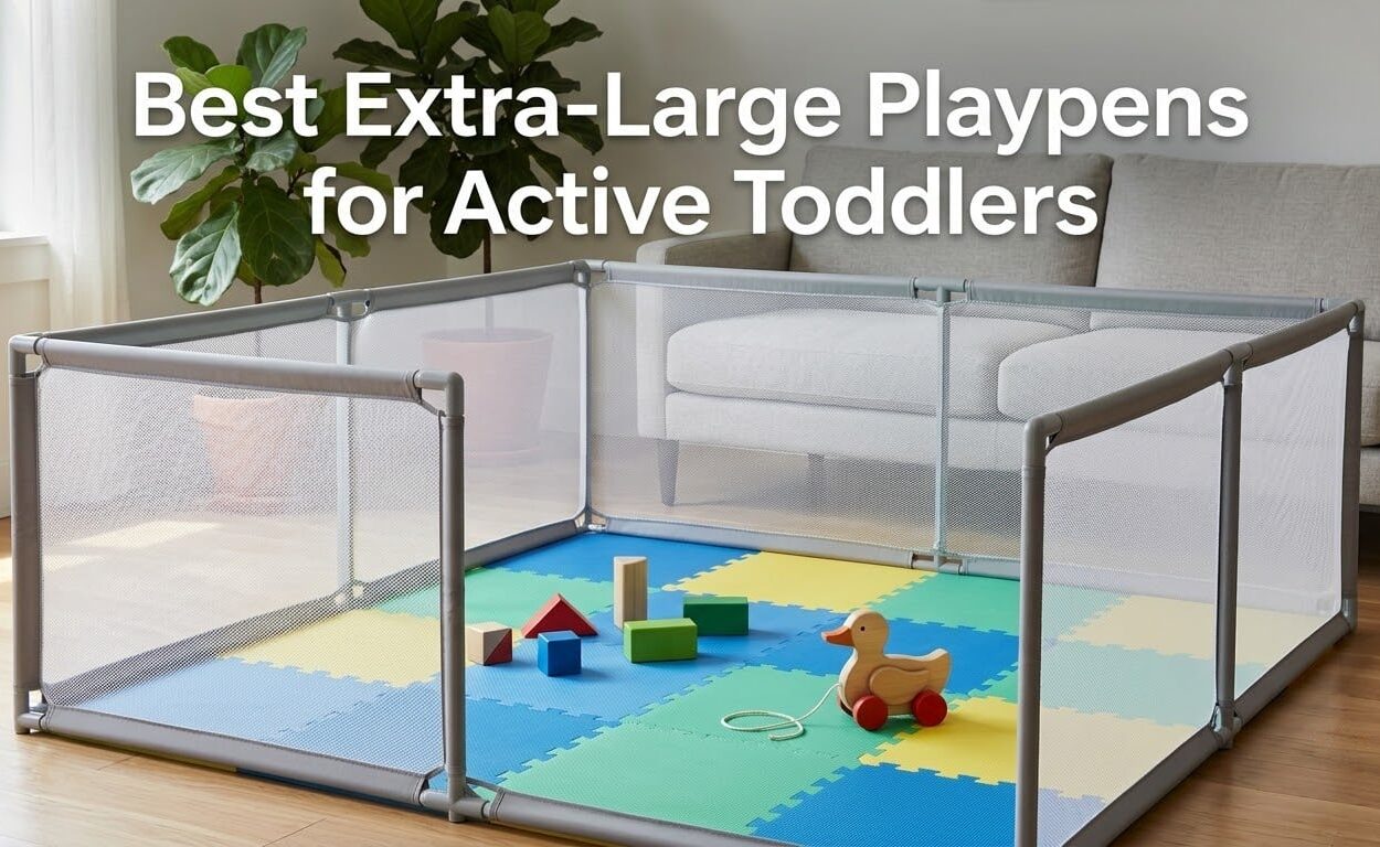 Best Extra-Large Playpens for Active Toddlers