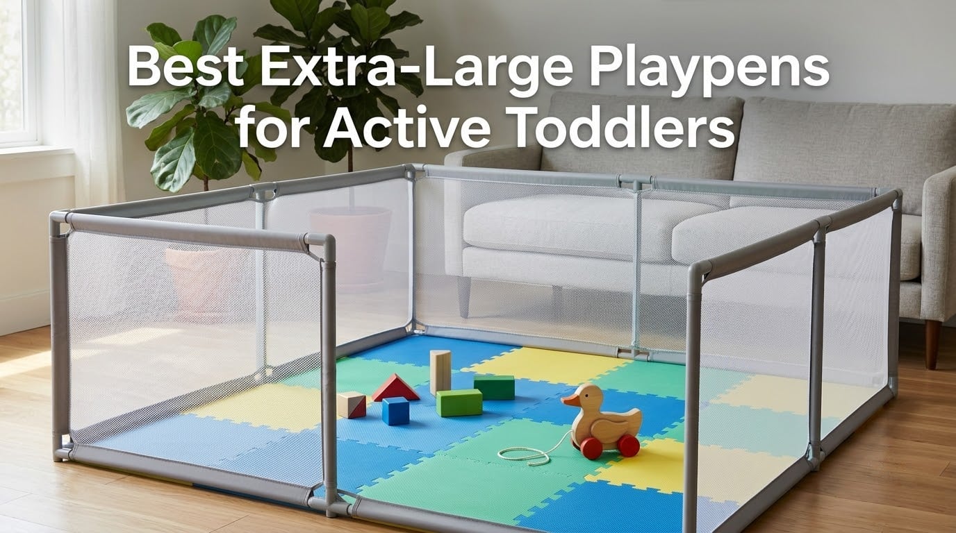 Best Extra-Large Playpens for Active Toddlers