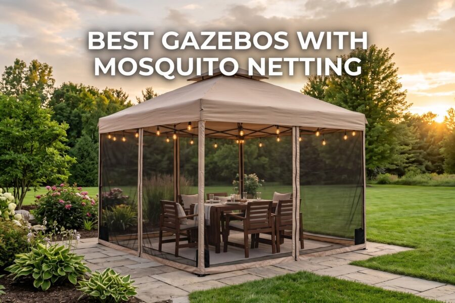 Best Gazebos with Mosquito Netting