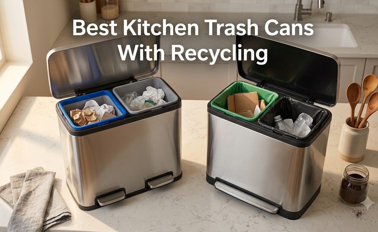 Best Kitchen Trash Cans With Recycling