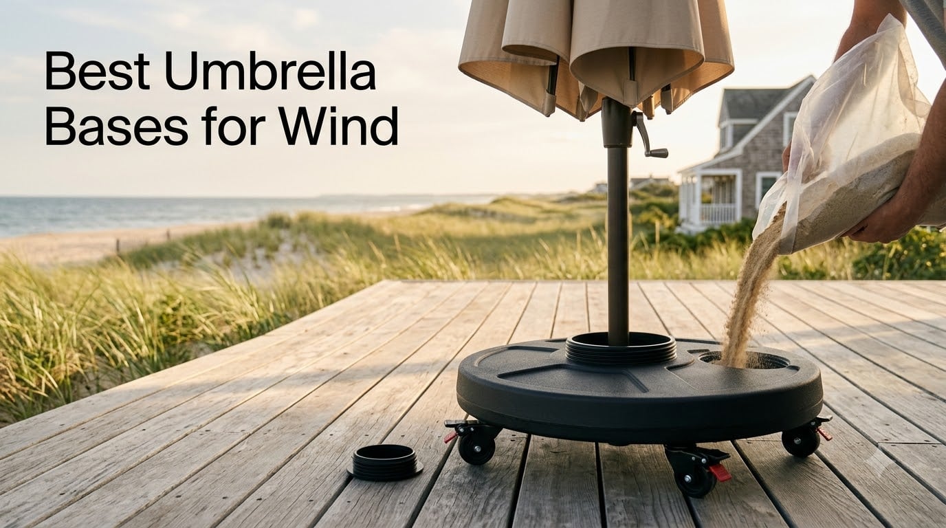 Best Umbrella Bases for Wind
